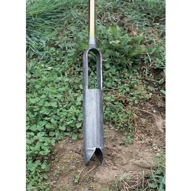 Tarière Edelman sol de rive