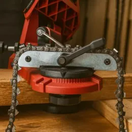 Affuteuse chaine de tronçonneuse