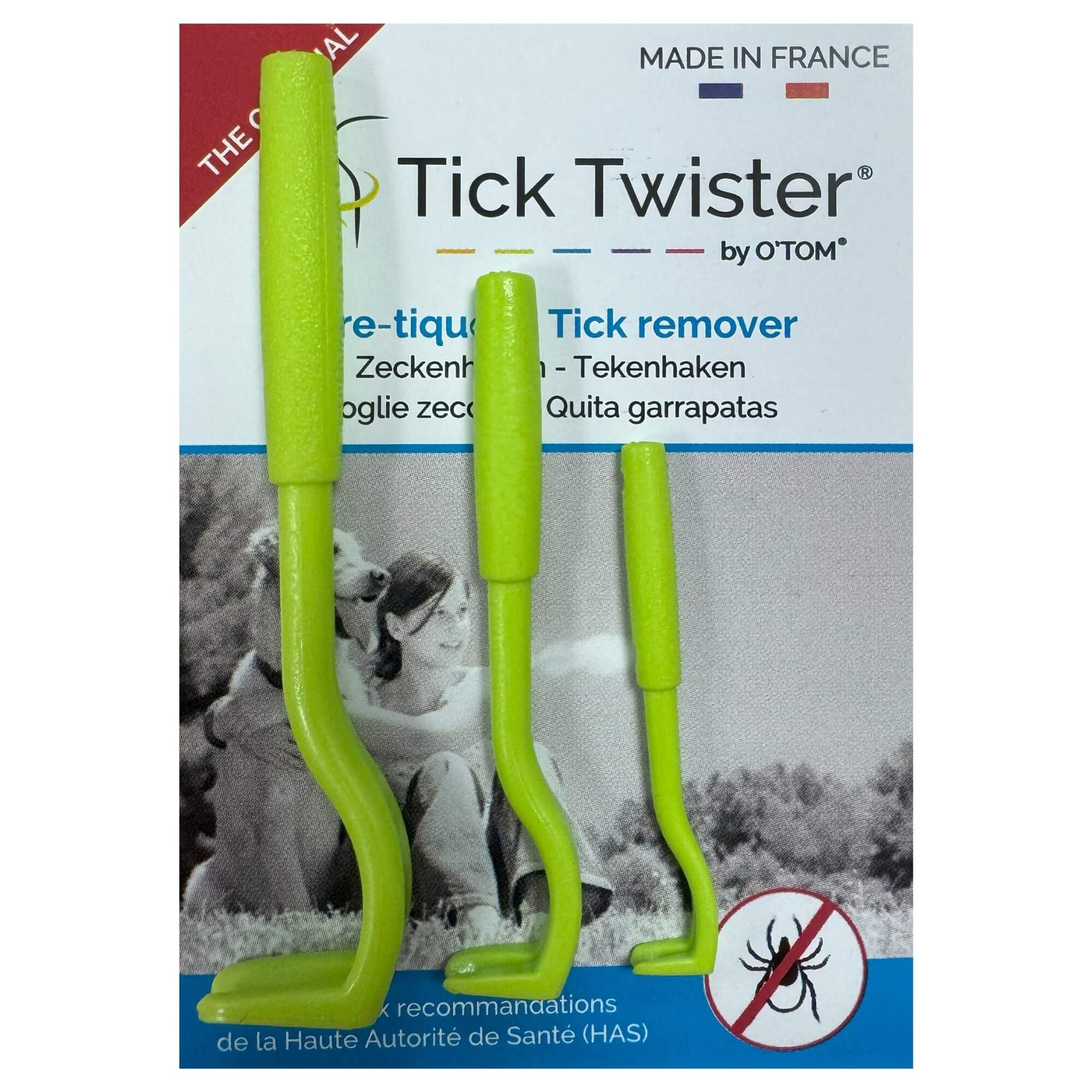 Crochet tire-tique Tick Twister X 3