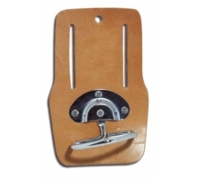 Porte marteau cuir articulé