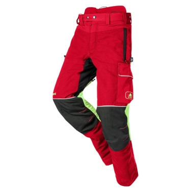 Pantalon anticoupure ROUGE Samourai SIP PROTECTION