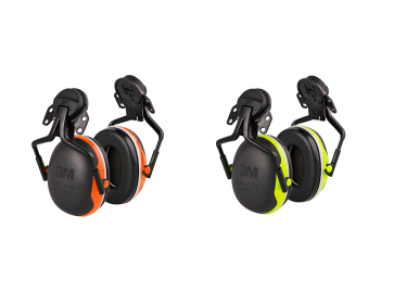 Antibruit Peltor X4P3 - Coloris Vert / Orange