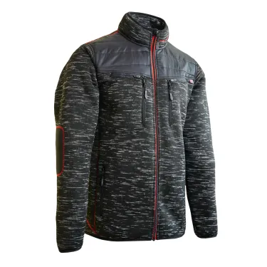Veste Inuit Teddy Protos Dark Mélange