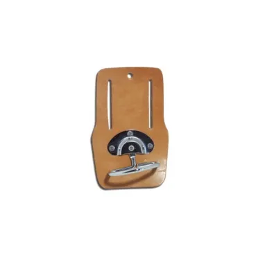 Porte marteau cuir articulé