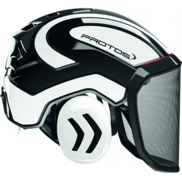 Casque-Protos-Integral-Forest-PFANNER-Noir-Blanc