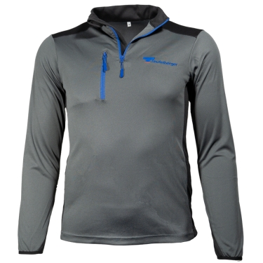 Tee-Shirt Manches Longues Fresh Swell TEUFELBERGER - Gris / Noir