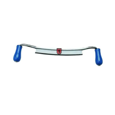 Plane à écorcer incurvée