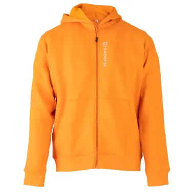 Sweat-Capuche-Orange-HUSQVARNVA