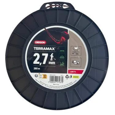 Fil pour débroussailleuse Ø2,7mm TerraMax