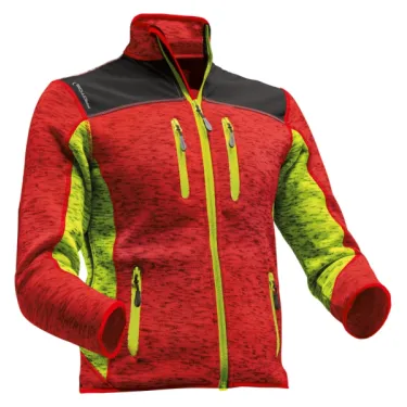 101350RJ - Veste Inuit Enfant PROTOS - Rouge & Jaune