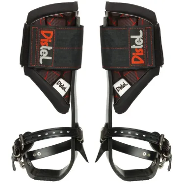 Griffes en carbone avec sangles cobra, pointes courtes - DISTEL