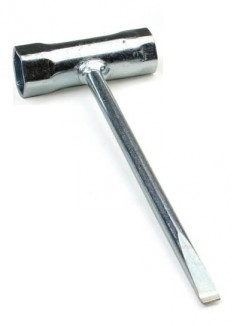 Clé à bougie tournevis