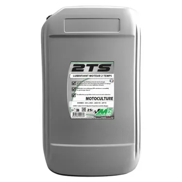 Huile 2T 100% synthétique, 25 Litres - MINERVA