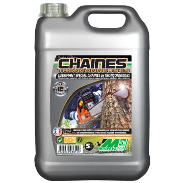 Huile de chaîne 10/12AD, ISO 150, 5 Litres - MINERVA