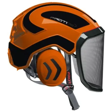 Casque Protos Integral Arborist Orange et Noir PFANNER