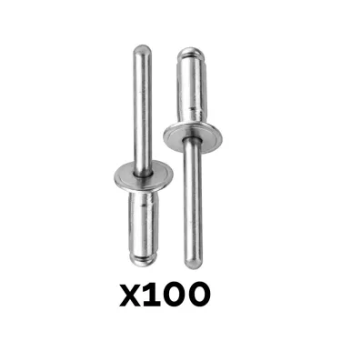 Lot de 100 rivets pour ruban automatique SPENCER