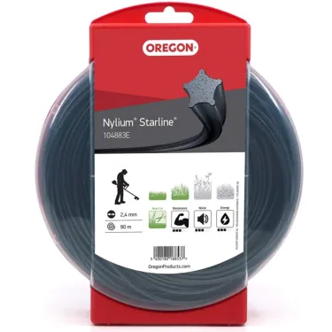 Fil pour débroussailleuse Ø2,4mm Nylium Starline