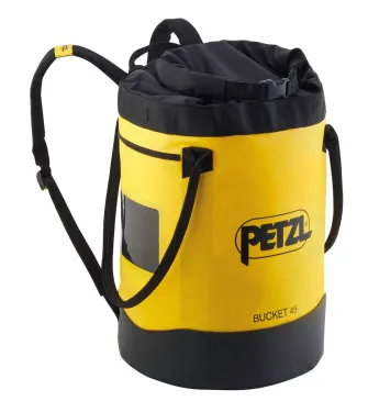 Sac auto-portant Bucket 45L, jaune - PETZL