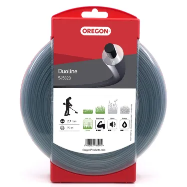 Fil pour débroussailleuse Ø2,7mm Duoline