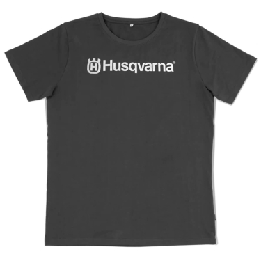 T-Shirt Fan HUSQVARNA gris
