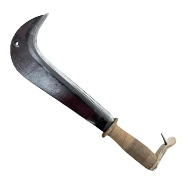 Serpe Italienne 26cm Avec Manche en Cuir LEBORGNE