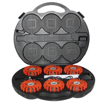 Kit de 6 balises de signalisation à LED