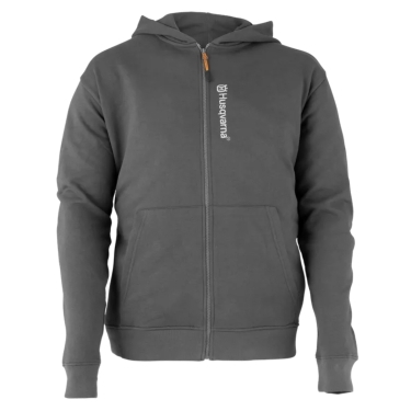 Sweat à capuche Fan HUSQVARNA gris