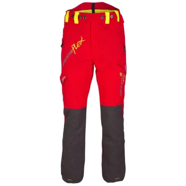 Pantalon anti coupure Breatheflex rouge, Classe 1 - ARBORTEC