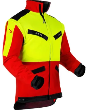Veste Klima Air PFANNER - Rouge et Jaune - Taille XS [SUR COMMANDE]