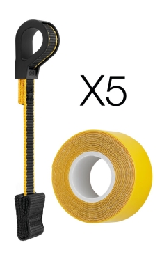 Connecteur Outil TOOLINK S PETZL + Adhésif Tooltape (x5)