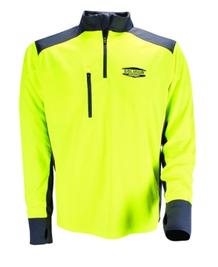 Tee-Shirt manche longue COOLMAX / Jaune-Gris