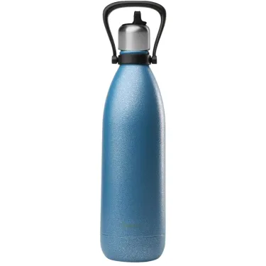 Gourde isotherme ROC métal blue de 750mL de Qwetch