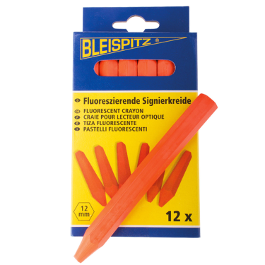 Craie luminescente rouge Ø12 "B"