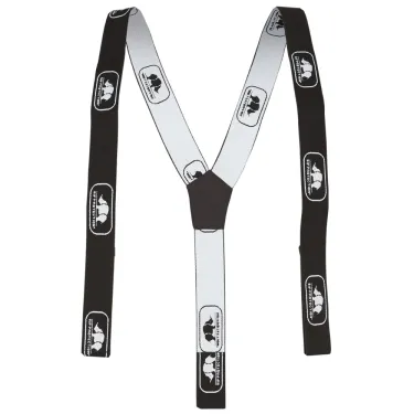 Bretelles à scratchs noire et blanche pour pantalon de Sip Protection