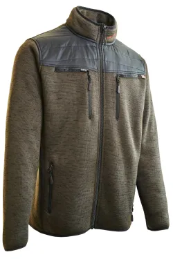 Veste Inuit Teddy PROTOS Green Mélange