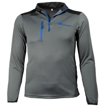 Tee-shirt Manches Longues Fresh Swell TEUFELBERGER Gris/Noir