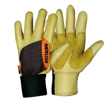 Gants cuir mat vibrant ROSTAING