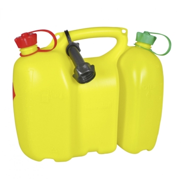 Jerrican double jaune