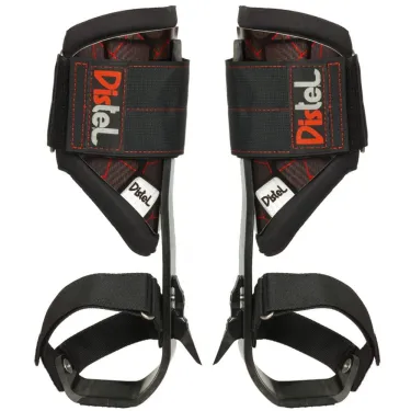 Griffes en carbone avec sangles velcro, pointes courtes - DISTEL