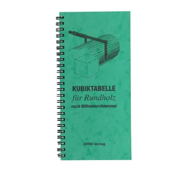 Table de cubage allemande Kubiktabelle