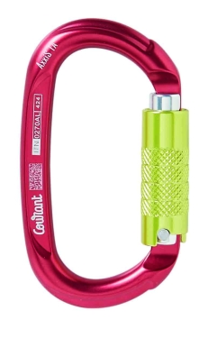 Mousqueton ovale AXXIS Triplelock