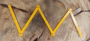 Mètre bois pliant 1m