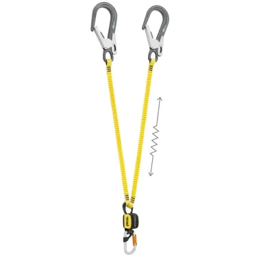 Longe avec absorbeur d’énergie ABSORBICA-Y MGO de PETZL