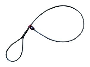 Elingue câble 2.5 m / Boucle + choker + embout matricé