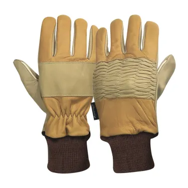 Gants de bucheron en cuir