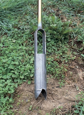 Tarière Edelman sol de rive