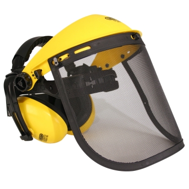 Casque de débroussaillage
