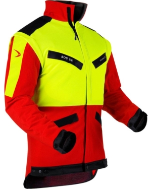 Veste Klima Air PFANNER - Rouge et Jaune