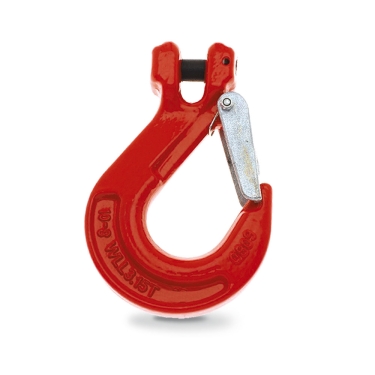 Crochet à chape avec linguet Ø 6 - GRADE 80