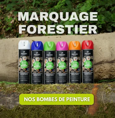 Bombes de marquage forestier le besson